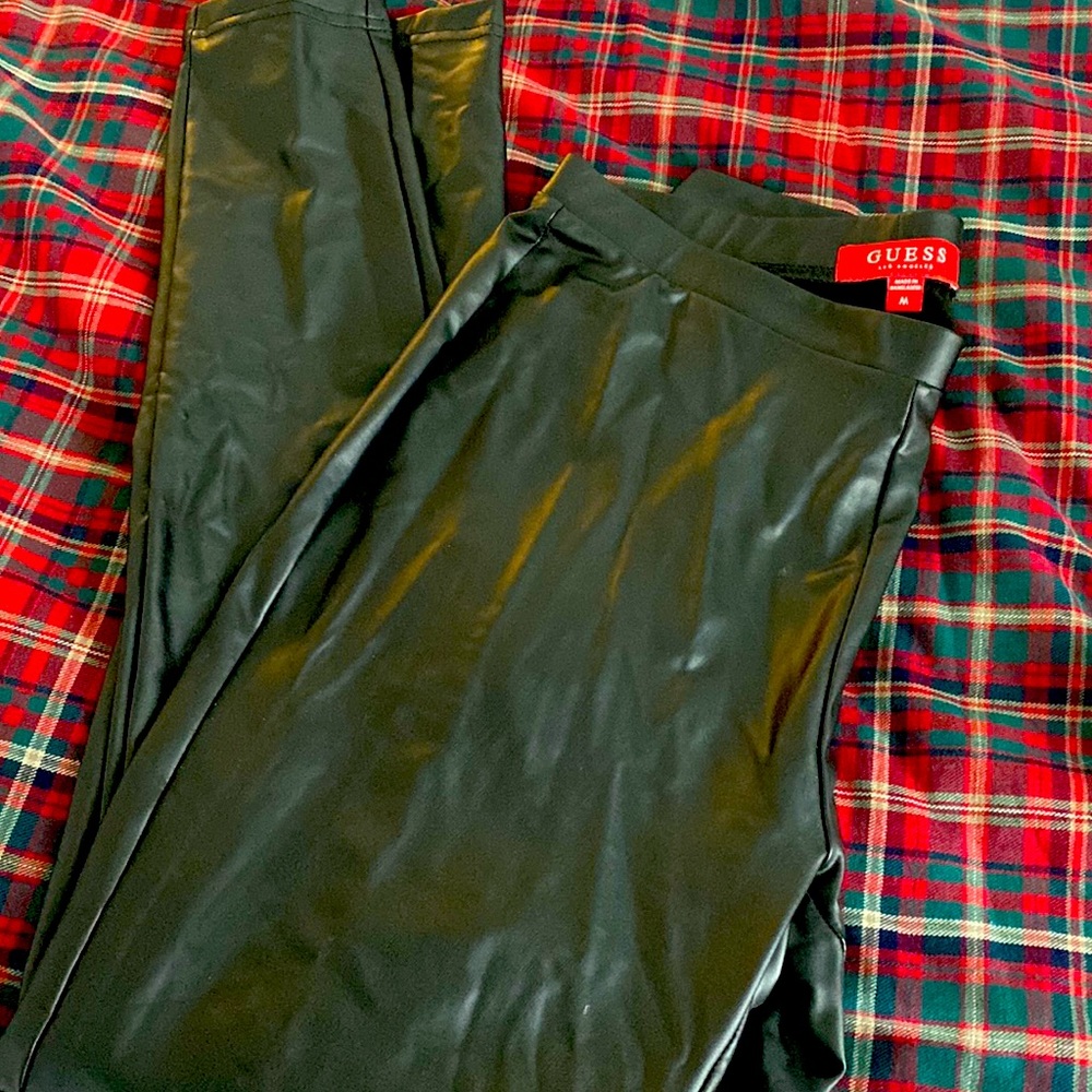 Pleather leggings